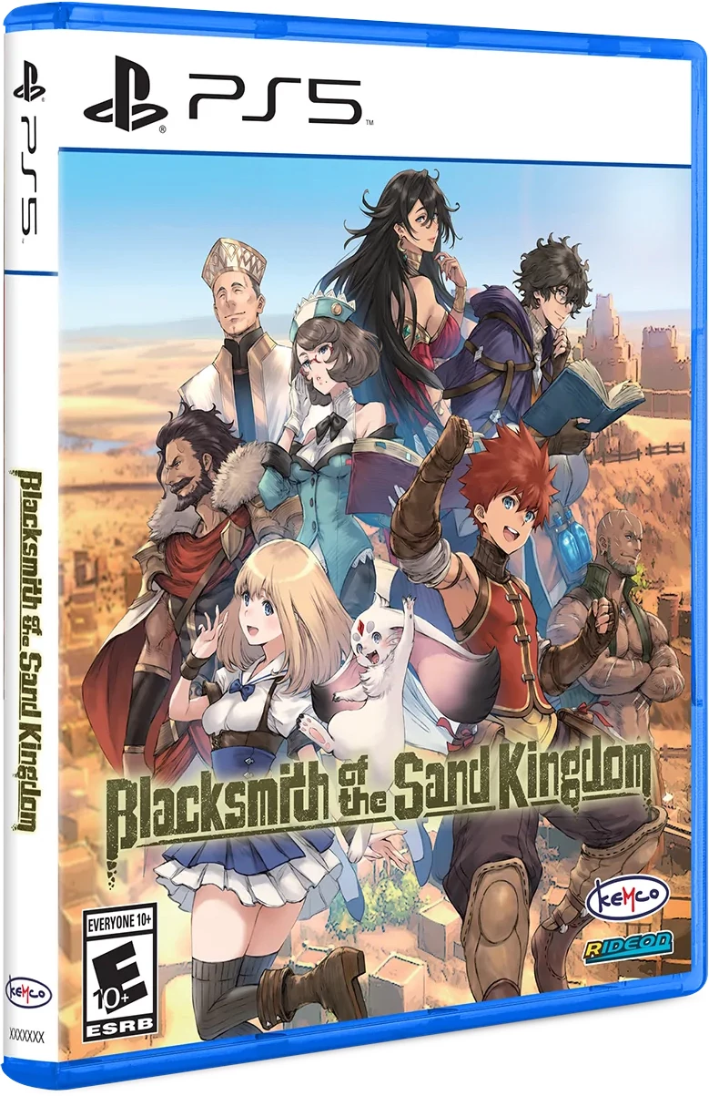 Blacksmith of the Sand Kingdom (Limited Run) (PS5), Kemco, Ridecon