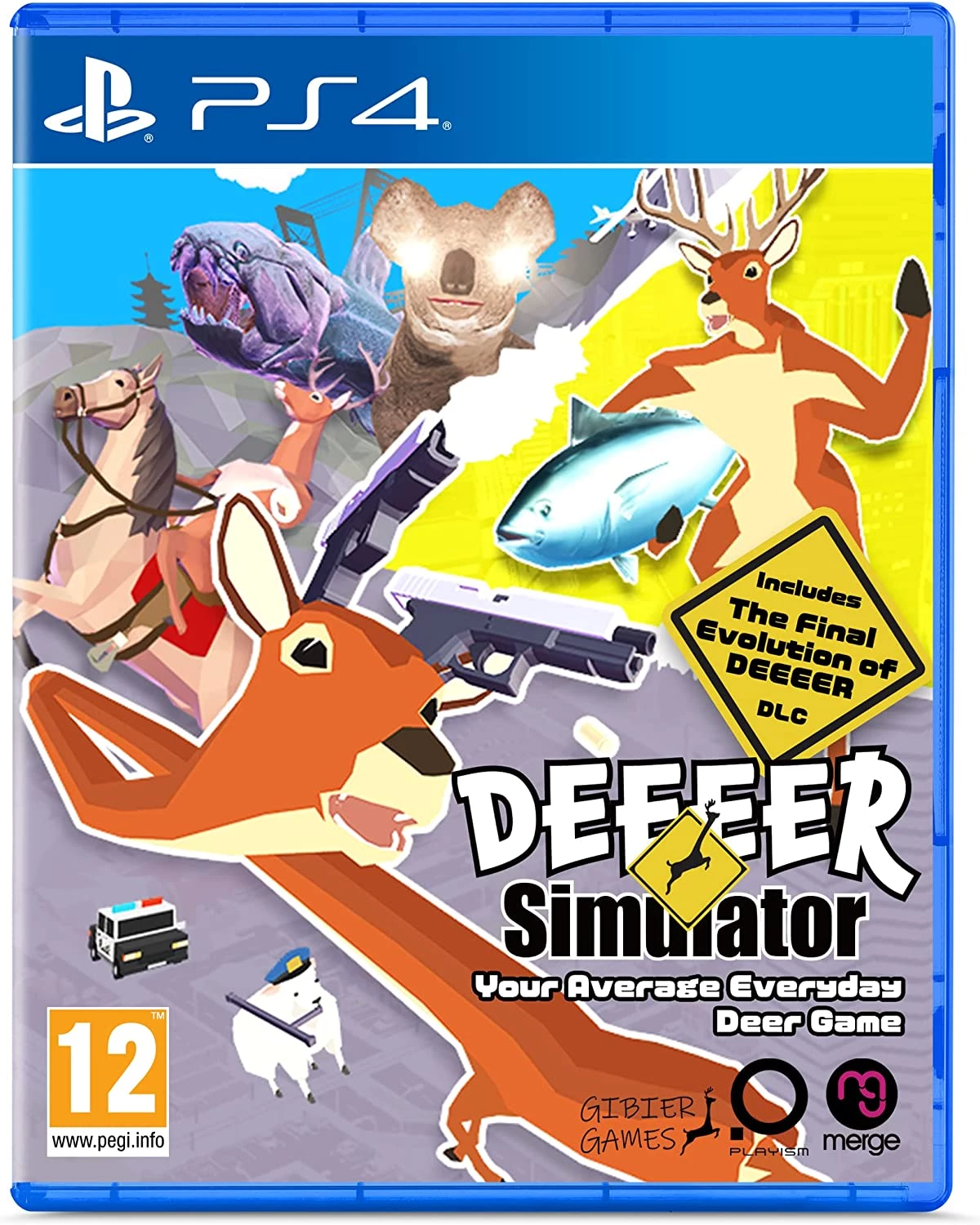 Deeeer Simulator - Your Average Everyday Deer Game (PS4), Merge Games