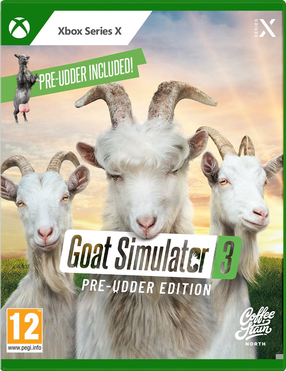 as Gedachte Rijk Goat Simulator 3 - Pre Udder Editie kopen voor de XboxSeriesX - Laagste  prijs op budgetgaming.nl