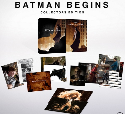 Batman Begins (4K Ultra HD) (Steelbook) (Blu-ray), Christopher Nolan 