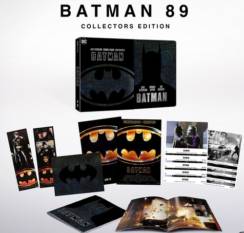 Batman (1989) (4K Ultra HD) (Steelbook) (Blu-ray), Tim Burton