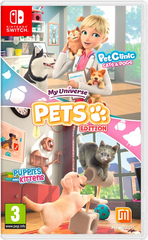 My Universe: Pets Edition (Double Pack) (Switch), Microids