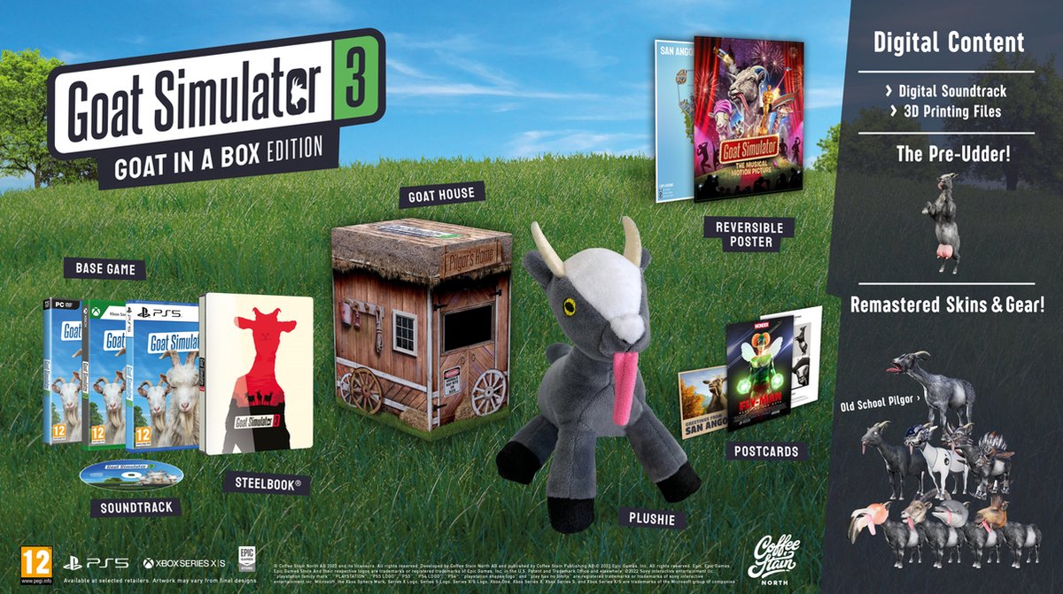 Goat Simulator 3 - Goat in a Box Collector's Edition