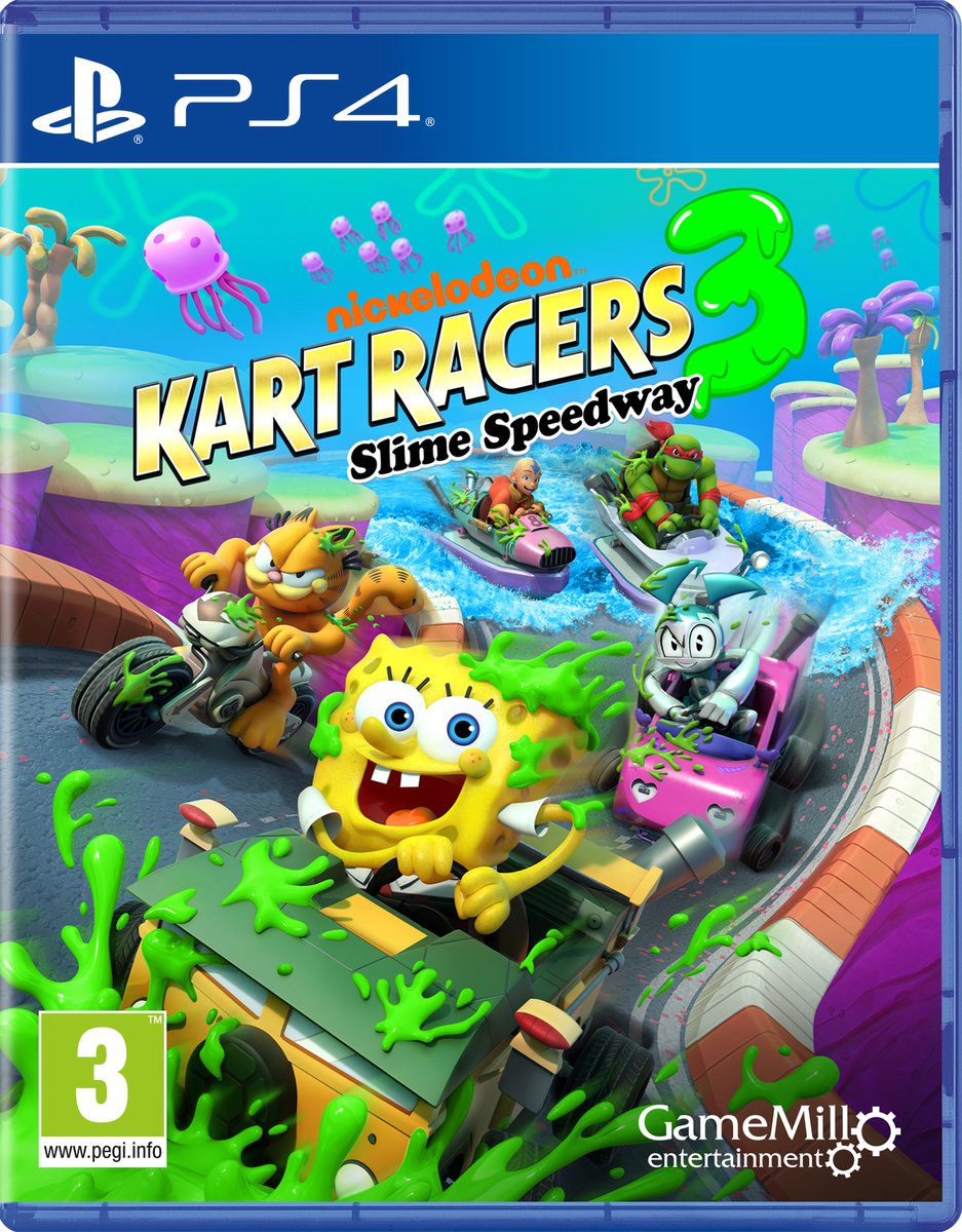 Nickelodeon Kart Racers 3: Slime Speedway (PS4), GameMill Entertainment