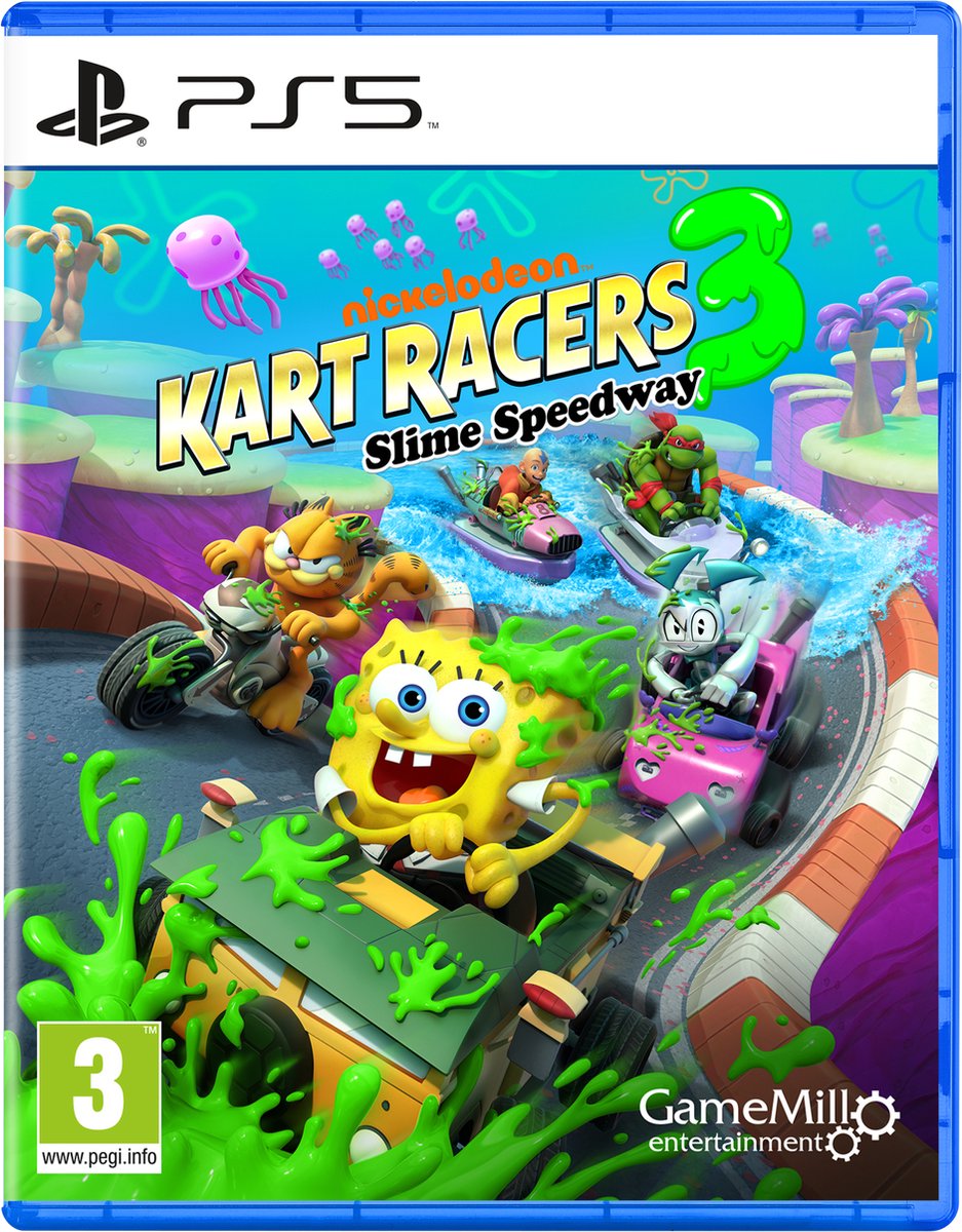Nickelodeon Kart Racers 3: Slime Speedway (PS5), GameMill Entertainment