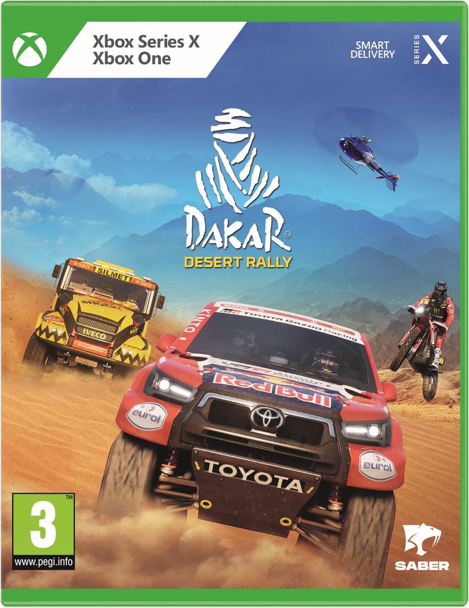 Dakar: Desert Rally (Xbox One), Saber