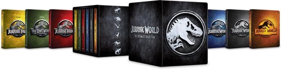 Jurassic World Ultimate Collection 1-6 Steelbook (4K Ultra HD)