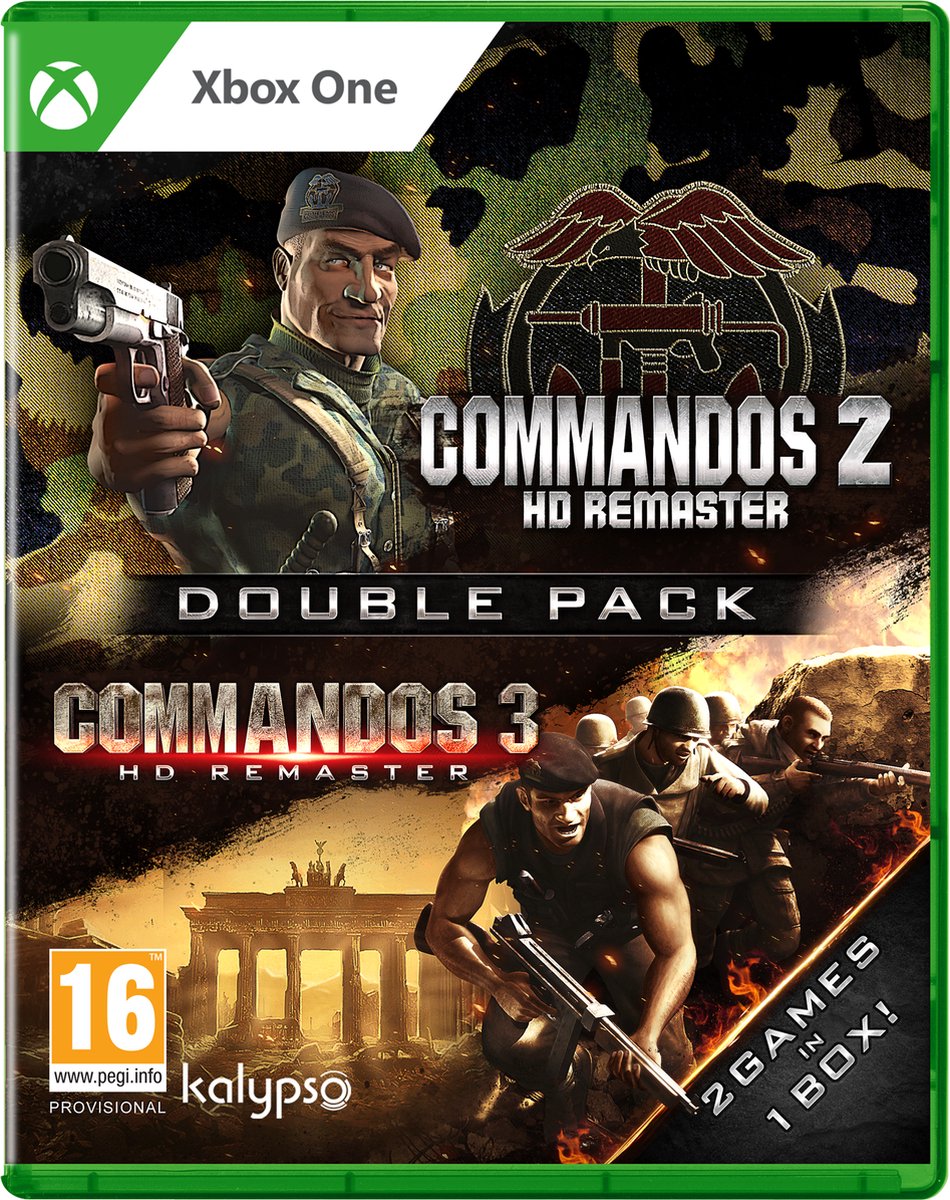 Commandos 2 & 3 - HD Remaster Double Pack (Xbox One), Pyro Studios