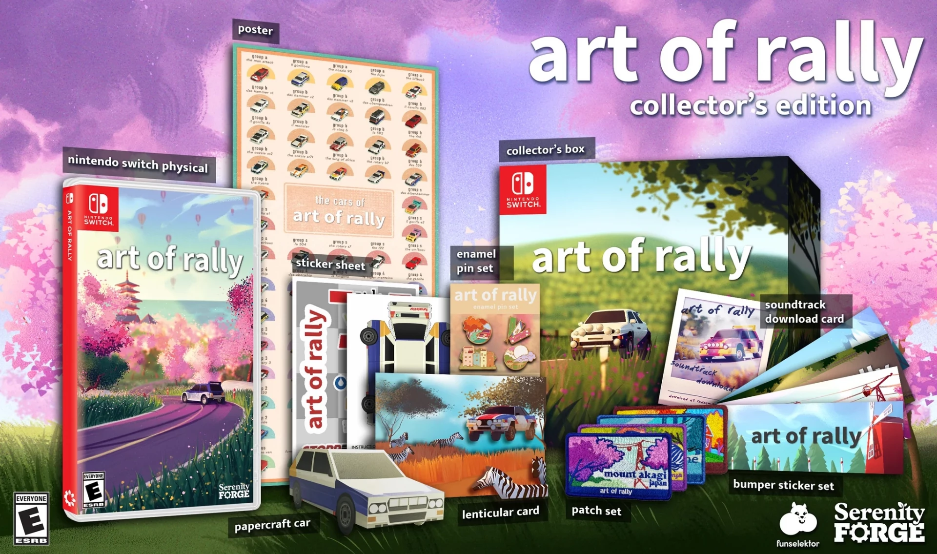 Art of Rally - Collector's Edition (USA Import) (Switch), Serenity Forge