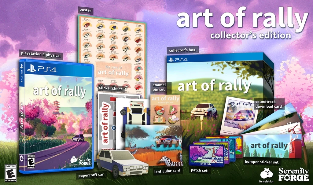Art of Rally - Collector's Edition (USA Import) (PS4), Serenity Forge