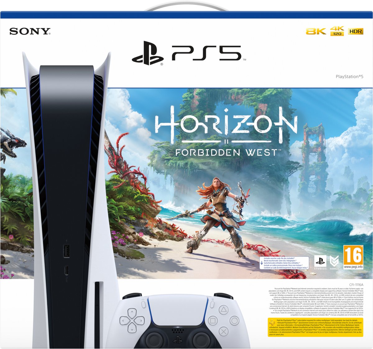 PlayStation 5 Console + Horizon Forbidden West
