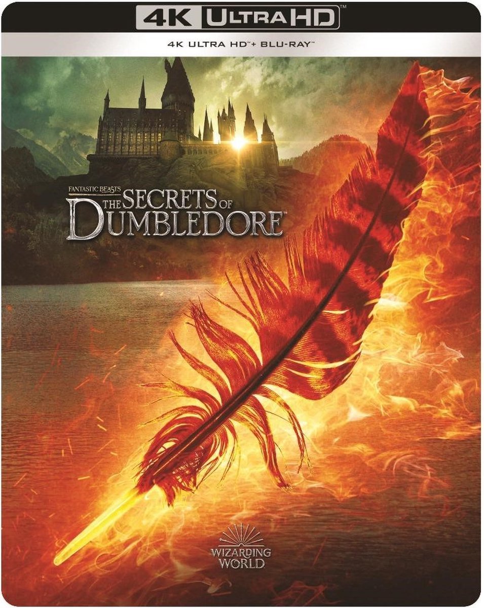 Fantastic Beasts: The Secrets of Dumbledore (Steelbook) (4K Ultra HD) (Blu-ray), David Yates 