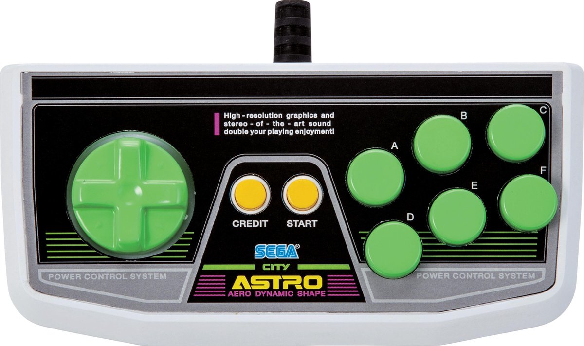 SEGA Astro City Mini Arcade Controller (hardware), SEGA