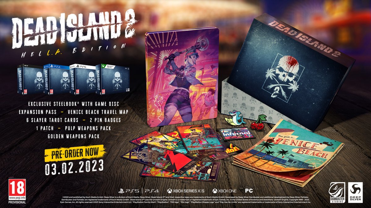 Dead Island 2 - HEL-LA Edition (PS4), Yager