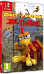 Crazy Chicken Xtreme (Code in a Box) (Switch), Mindscape