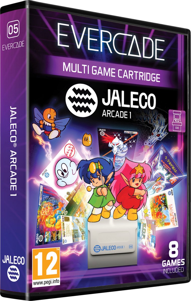 Evercade Jaleco Arcade - Cartridge 1 (hardware), Jaleco's Arcade