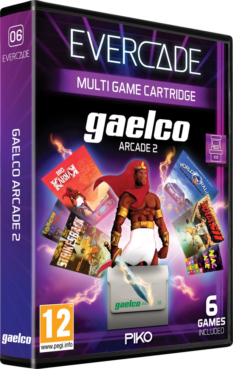 Evercade Gaelco Arcade - Cartridge 2 (hardware), Evercade