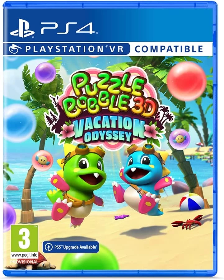 Puzzle Bobble 3D: Vacation Odyssey (PSVR Compatible) (PS4), ININ Games