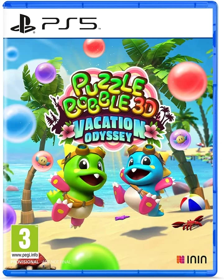 Puzzle Bobble 3D: Vacation Odyssey (PSVR Compatible) (PS5), ININ Games