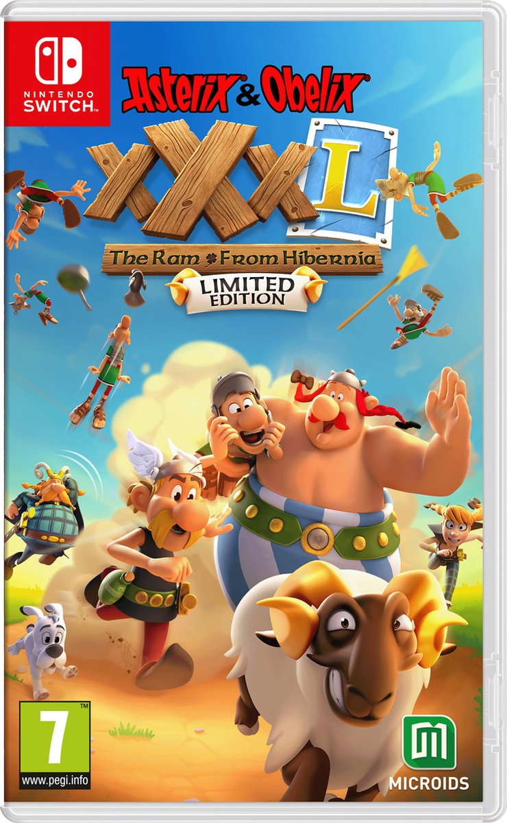 Asterix & Obelix XXXL: The Ram From Hibernia - Limited Edition (Switch), Microids