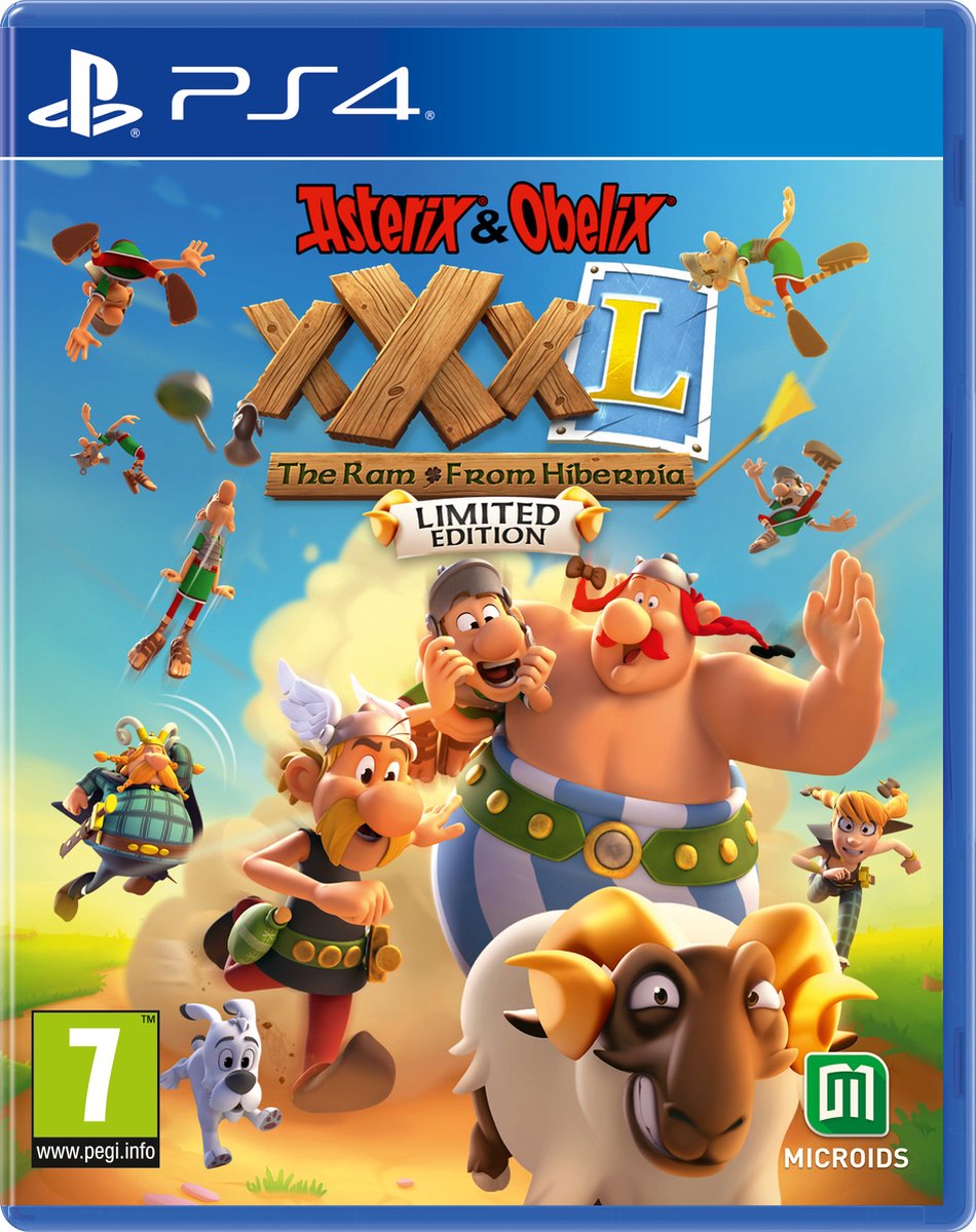 Asterix & Obelix XXXL: The Ram From Hibernia - Limited Edition (PS4), Microids
