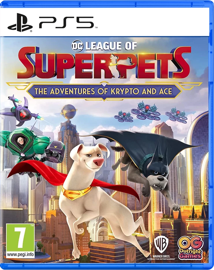 DC League of Super Pets: The Adventures of Krypto and Ace (PS5), Outright Games