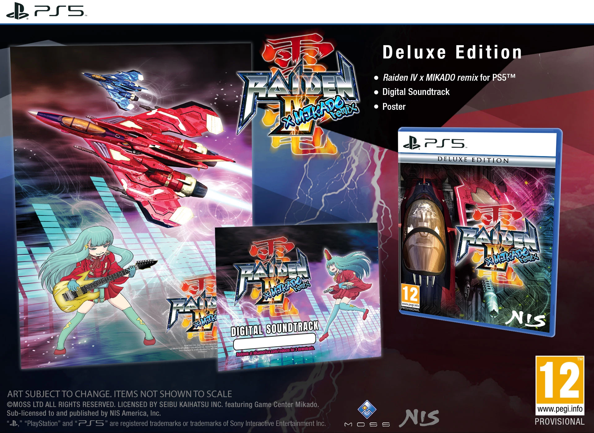 Raiden IV x MIKADO Remix - Deluxe Edition (PS5), NIS America