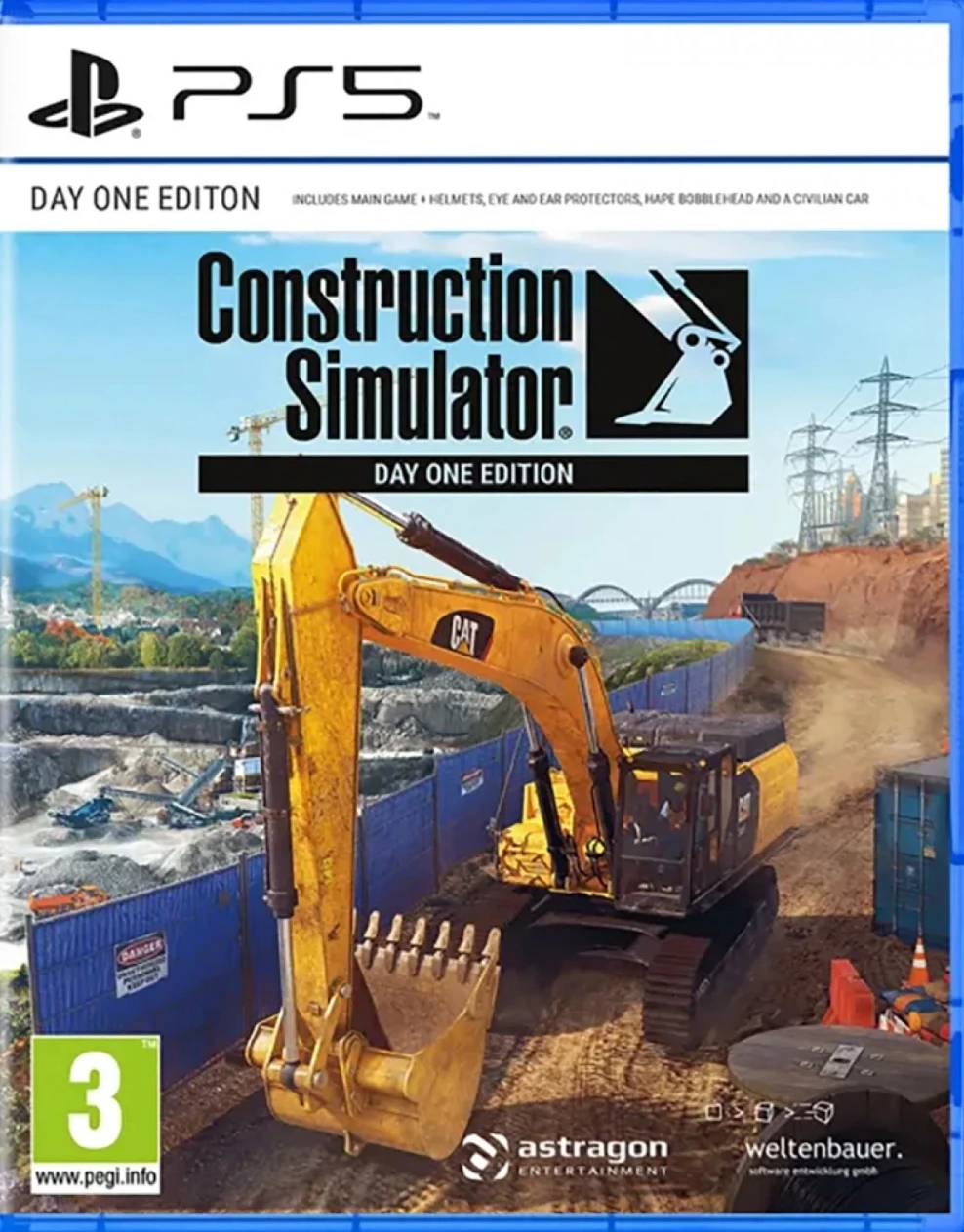 Construction Simulator - Day One Edition (PS5), Astragon