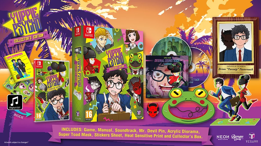Yuppie Psycho - Collector's Edition (Switch), Tesura Games