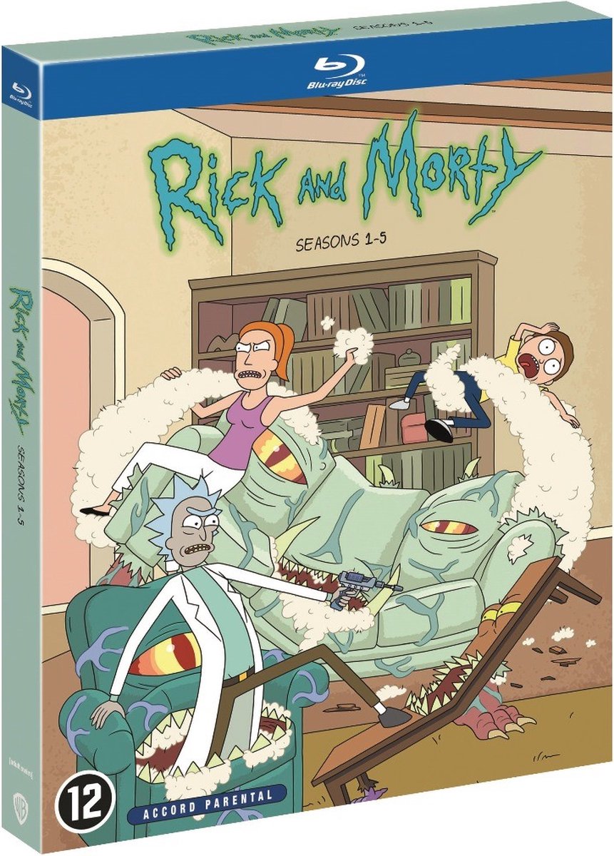 Rick and Morty Seizoen 1-5 (Blu-ray), Justin Roiland
