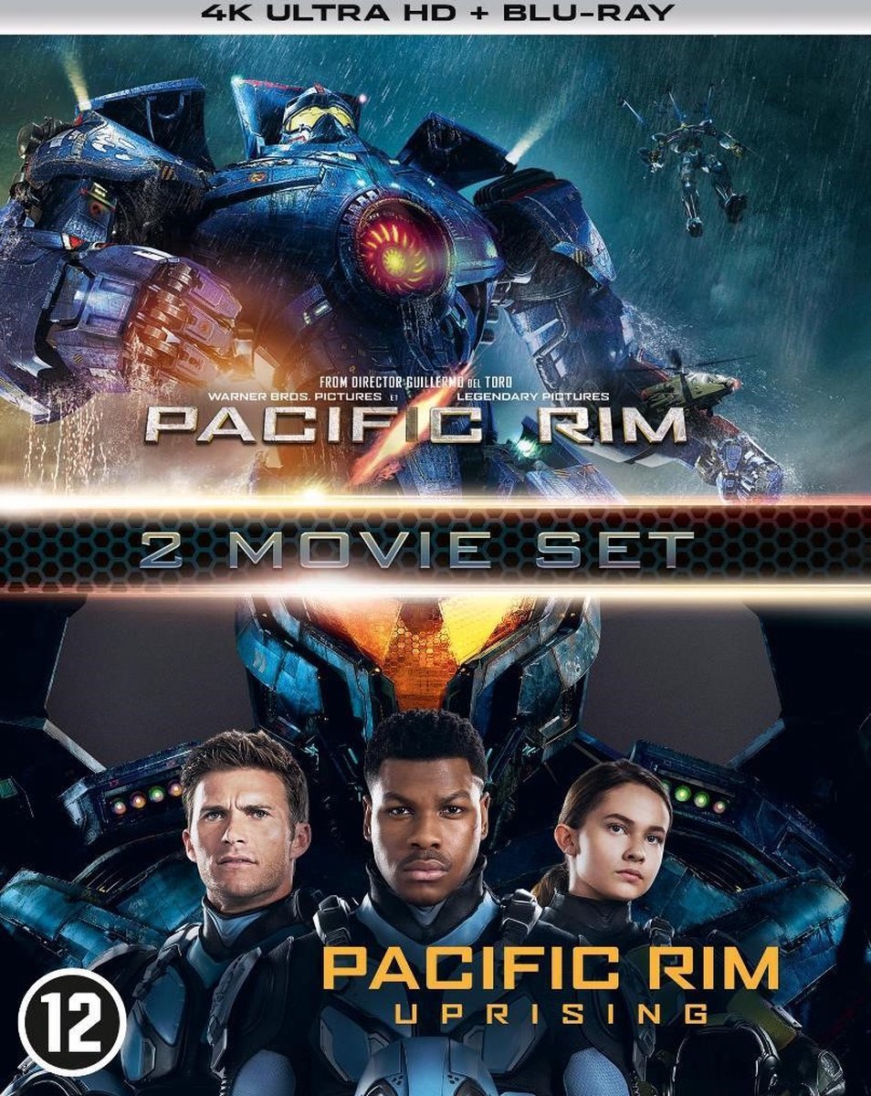 Pacific Rim + Pacific Rim 2 - Uprising (4K Ultra HD) (Blu-ray), Guillermo del Toro