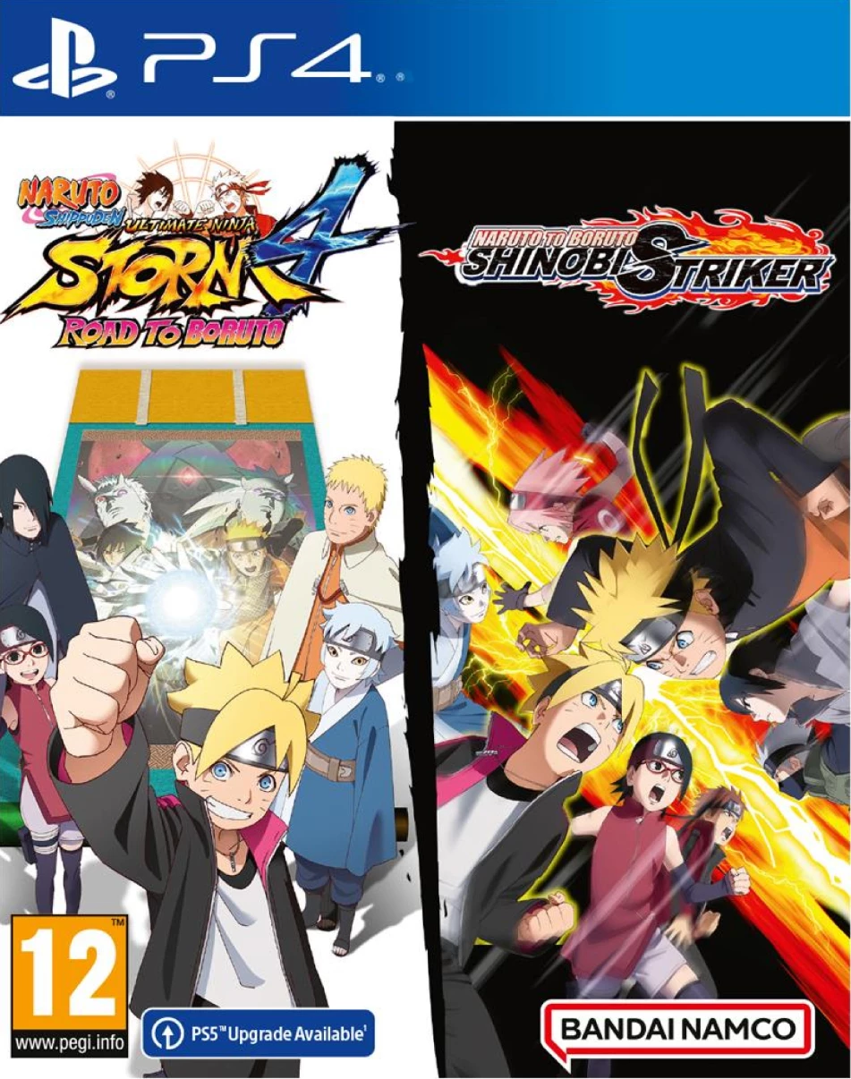 Naruto Shippuden Ultimate Ninja Storm 4 + Shinobi Striker (Double Pack) (PS4), Bandai Namco