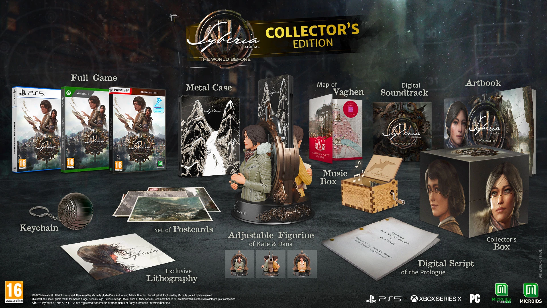 Syberia: The World Before - Collector's Edition (PS5), Microids