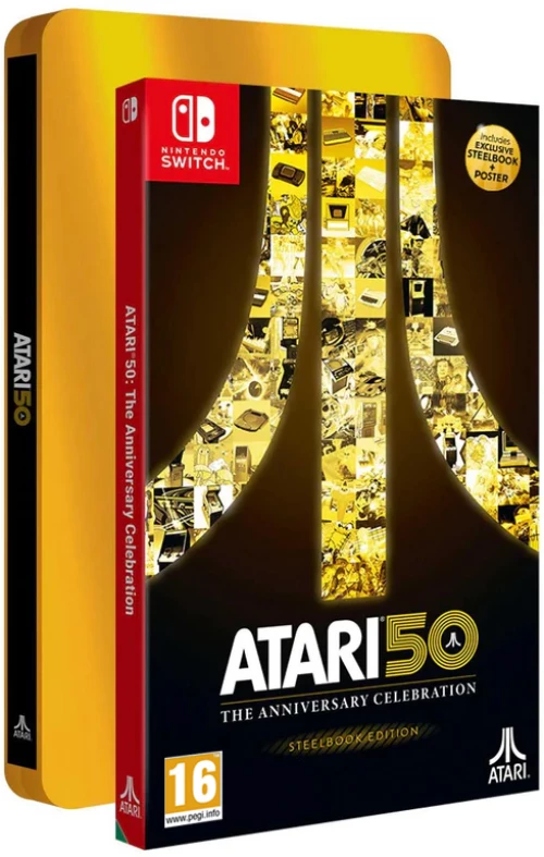 Atari 50: The Anniversary Celebration - Steelbook Edition (Switch), Atari