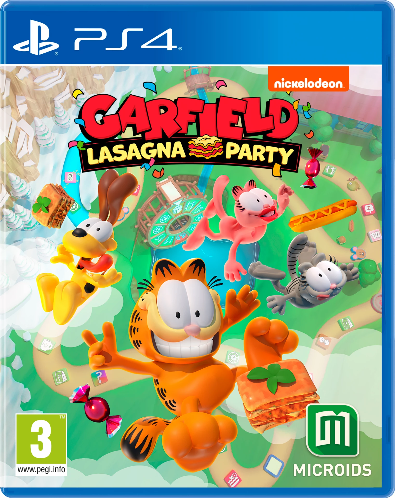 Garfield: Lasagna Party (PS4), Microids
