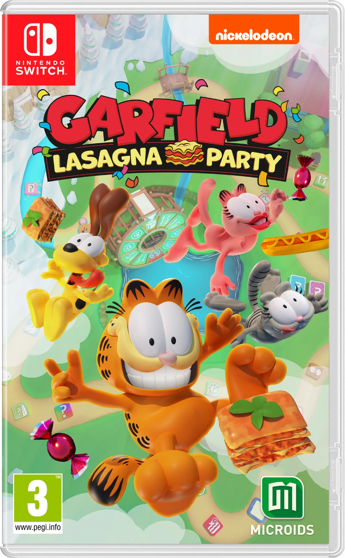 Garfield: Lasagna Party (Switch), Microids