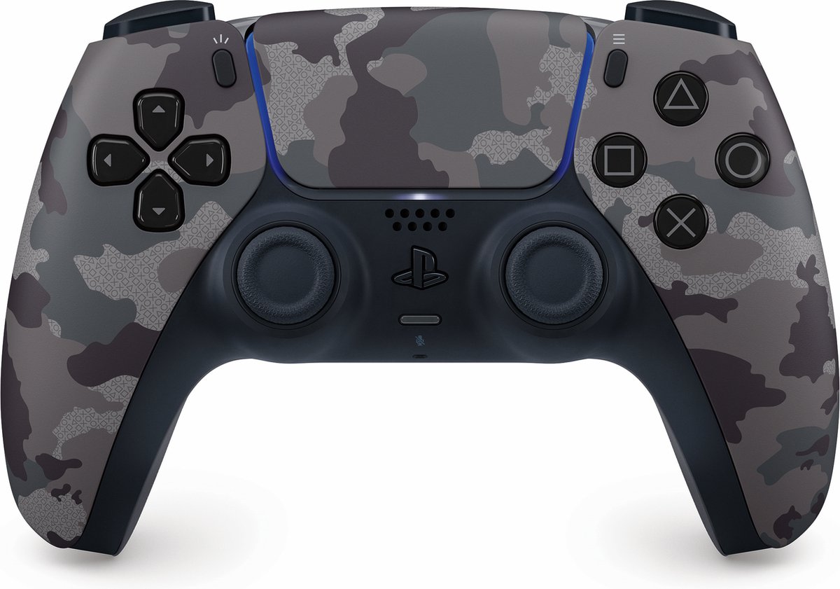 PS5 DualSense Draadloze Controller (Grey Camo)