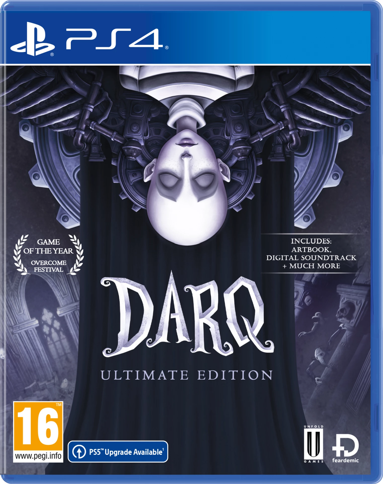 DARQ - Ultimate Edition (PS4), Unfold Games, Feardemic