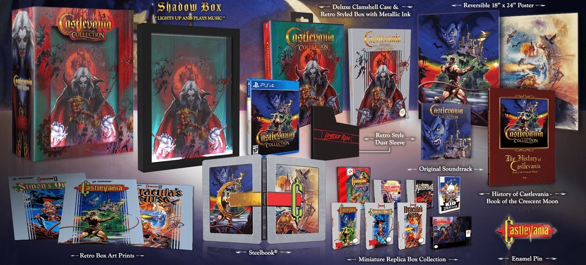 Castlevania - Anniversary Collection Ultimate Edition (Limited Run) (PS4), Konami