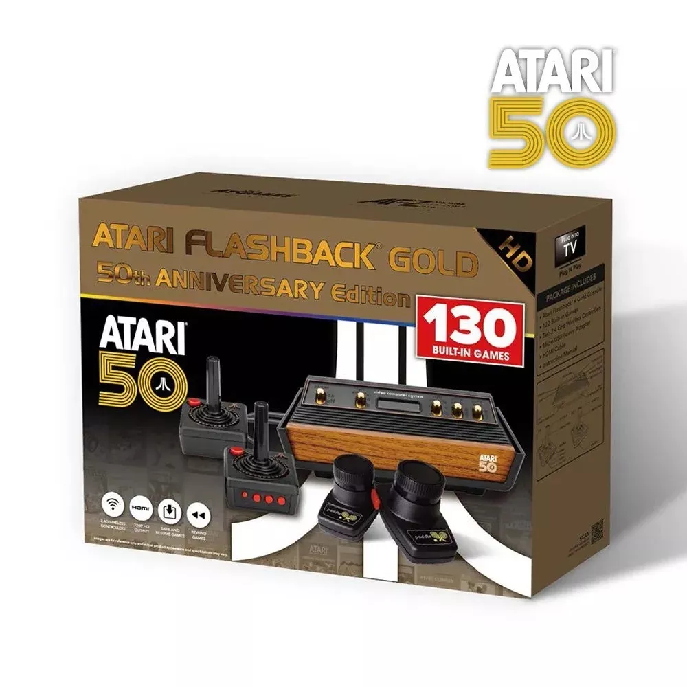 Atari Flashback Gold 50th - Anniversary Console (hardware), Atari