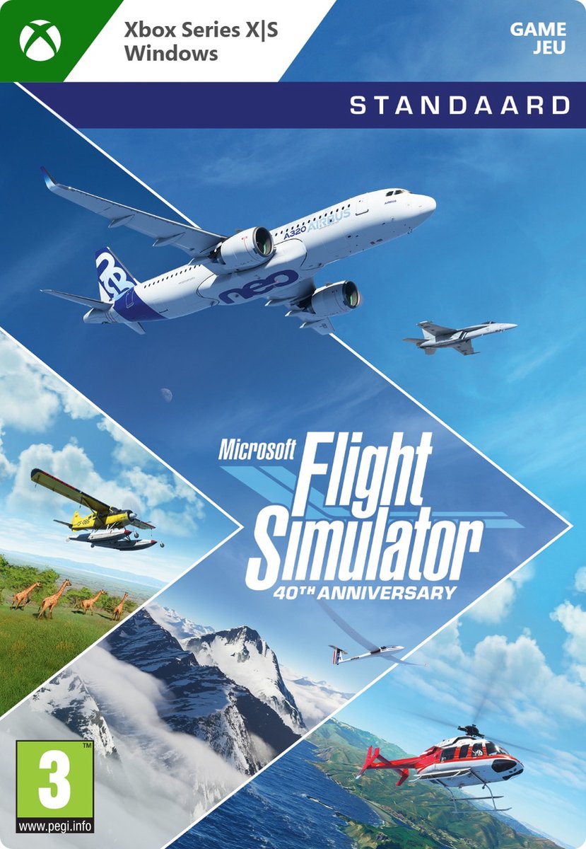 Microsoft Flight Simulator - 40th Anniversary - Standard Edition  (PC/Xbox Download) (Xbox Series X), Microsoft