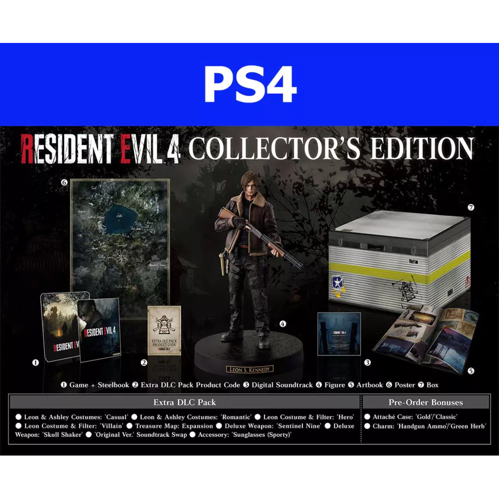 Resident Evil 4 Remake - Collector's Edition (PS4), Capcom
