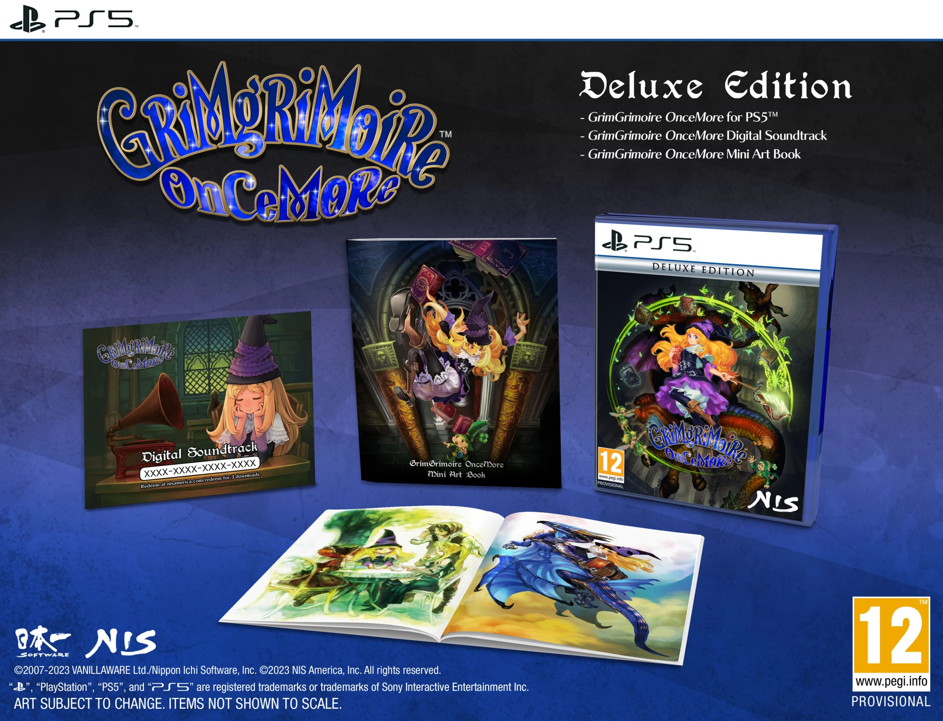 GrimGrimoire OnceMore - Deluxe Edition (PS5), NIS America