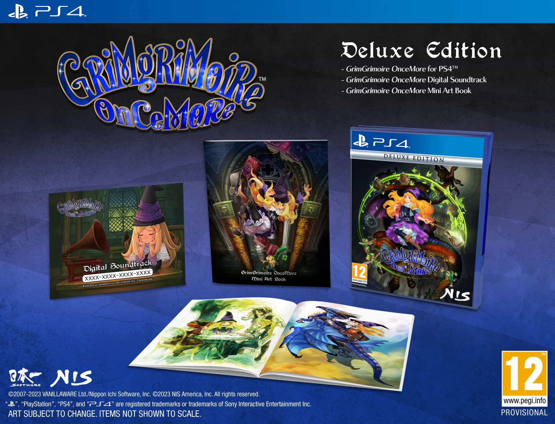 GrimGrimoire OnceMore - Deluxe Edition (PS4), NIS America