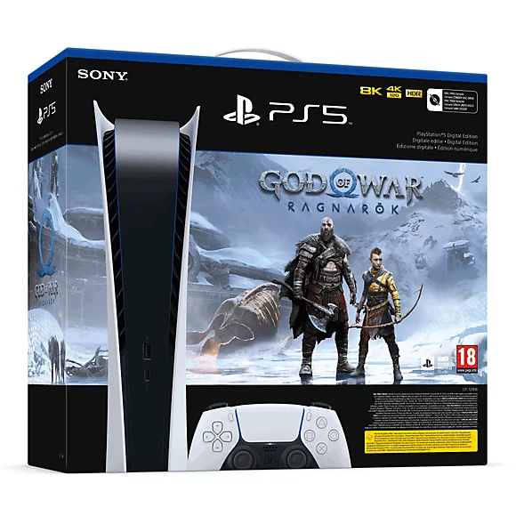 PlayStation 5 Digital Edition + God of War: Ragnarök (PS5), Sony