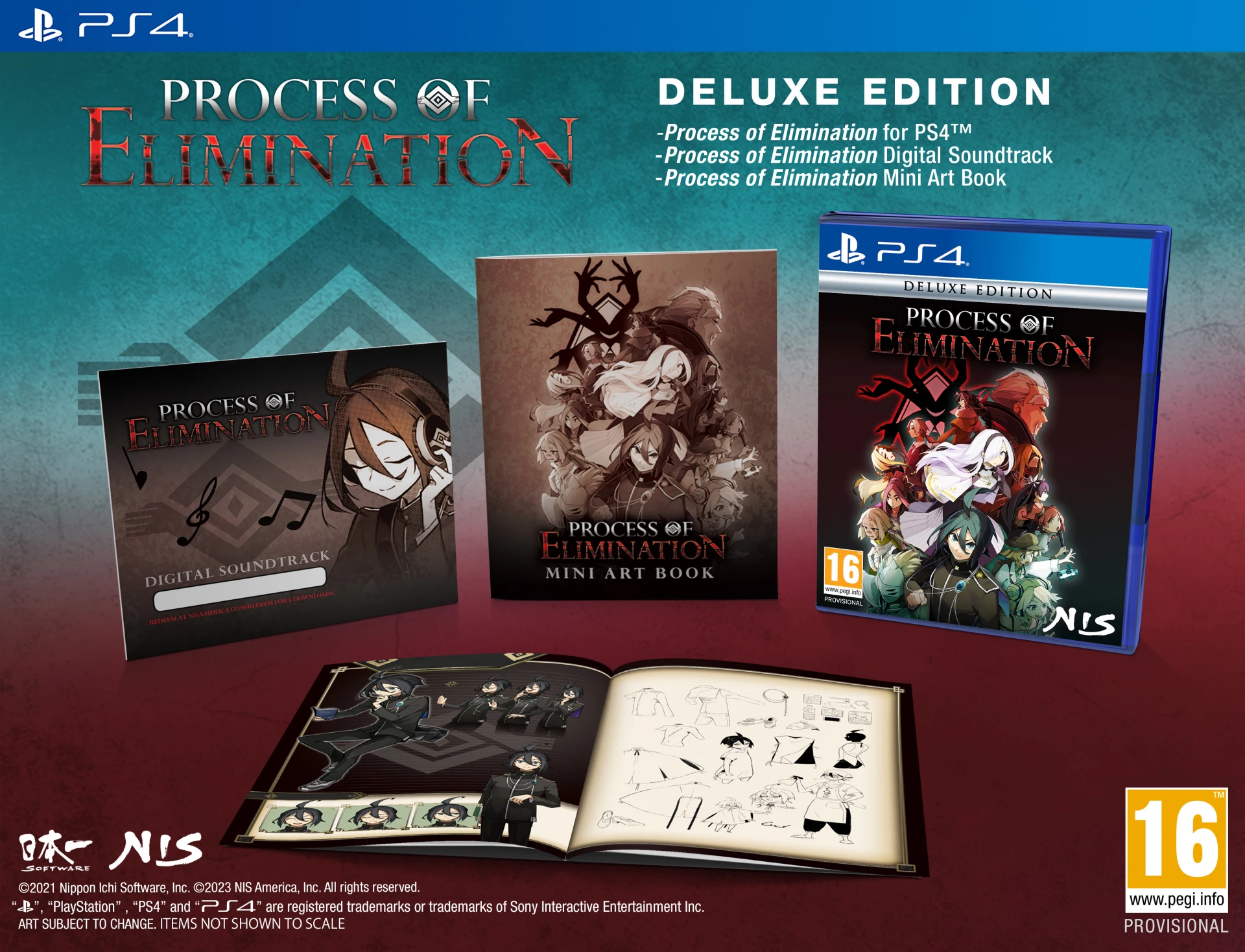 Process of Elimination - Deluxe Edition (PS4), NIS America