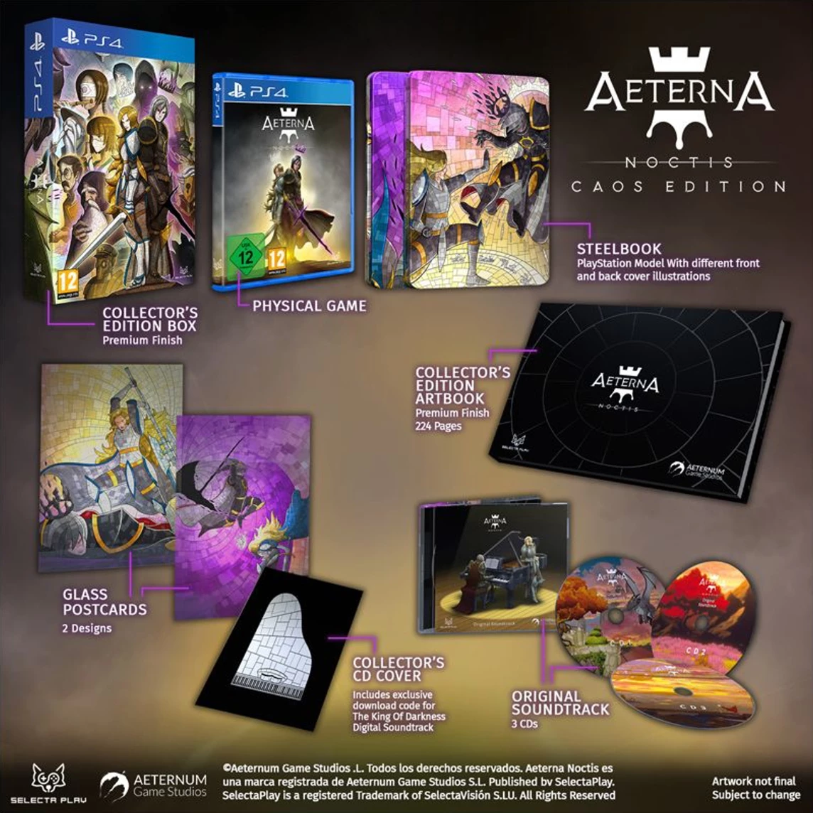 Aeterna Noctis - Caos Edition (PS4), Selecta Play 
