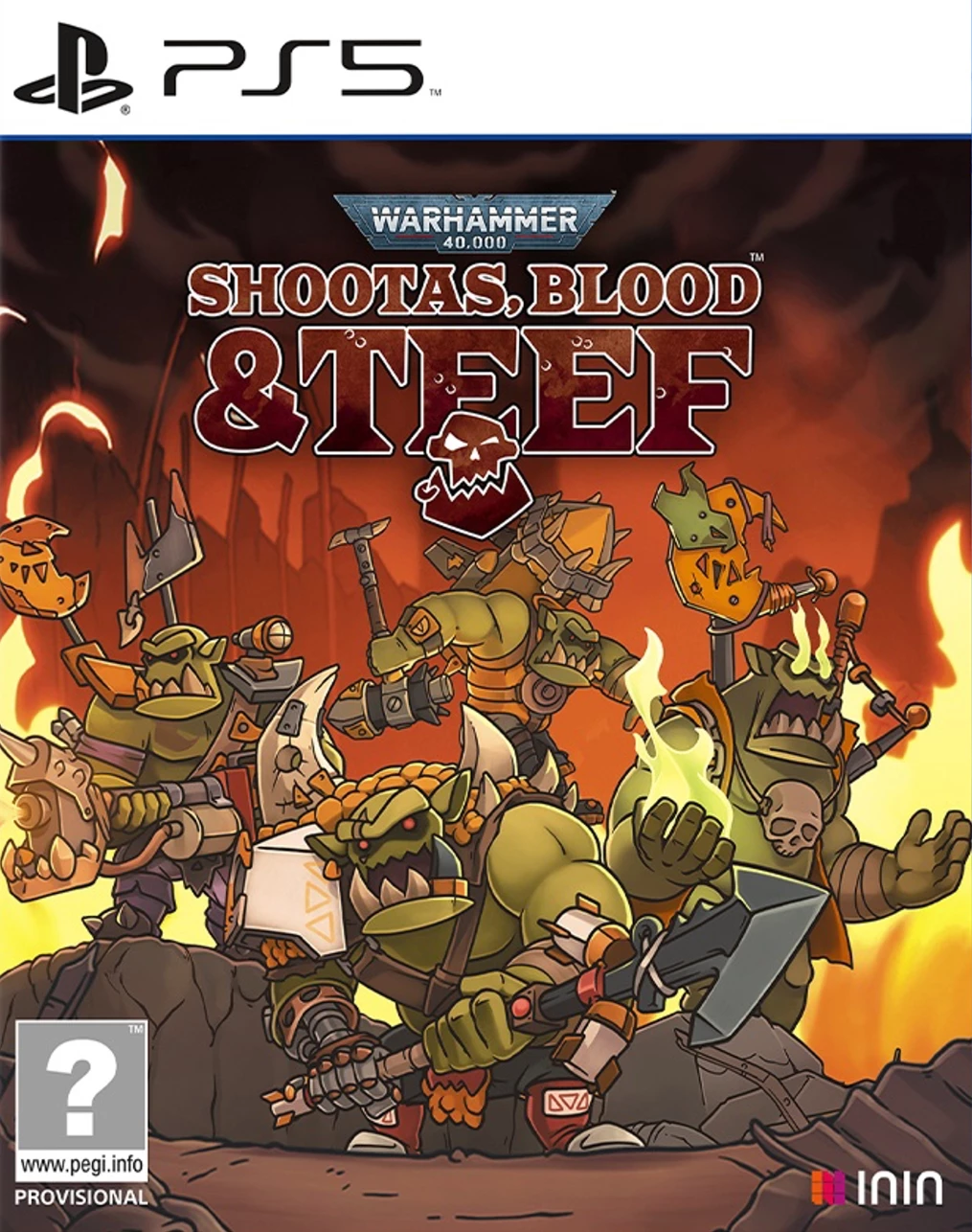 Warhammer 40.000: Shootas, Blood & Teef (PS5), ININ Games