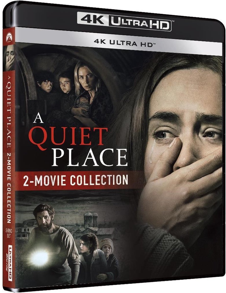 A Quiet Place & A Quiet Place 2 (4K Ultra HD) (Blu-ray), John Krasinski 