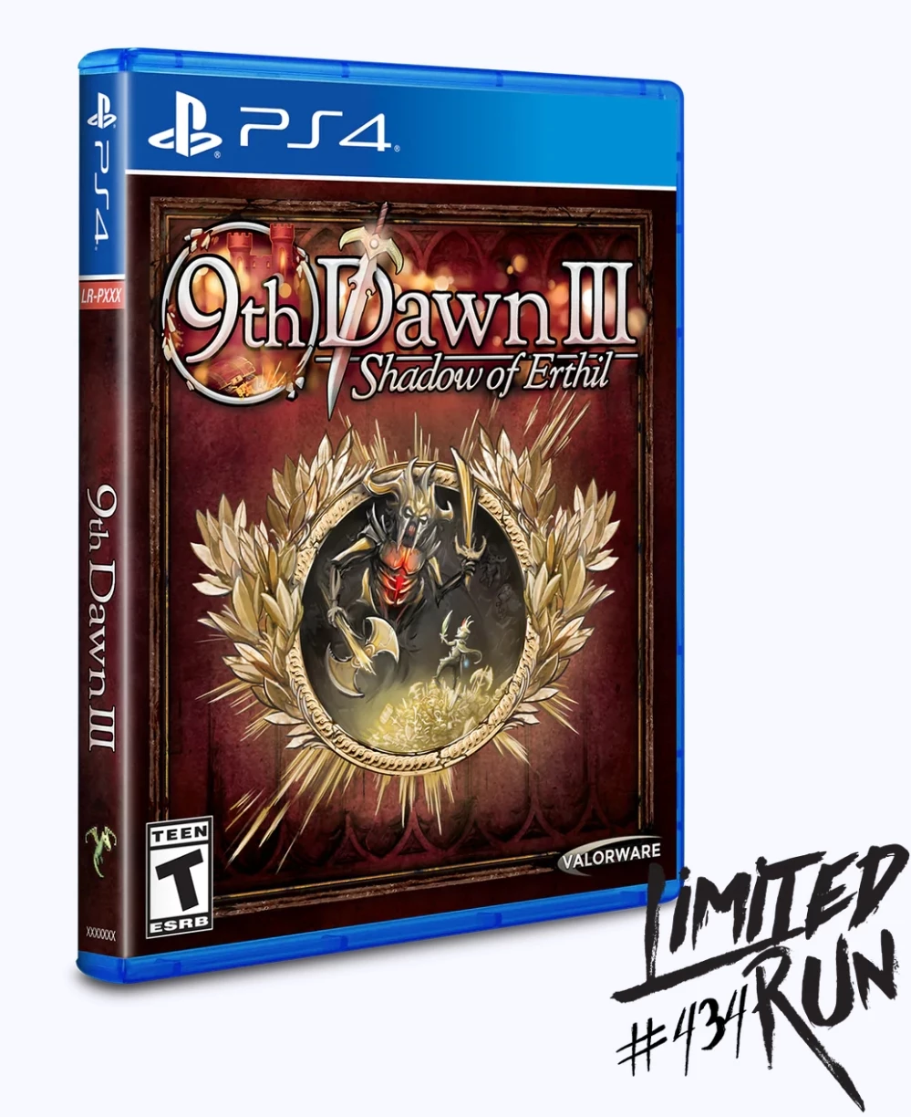 9th Dawn III: Shadow of Erthil (Limited Run) (PS4), Valorware